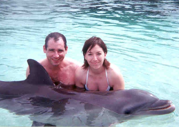 David and Kristina with Annie