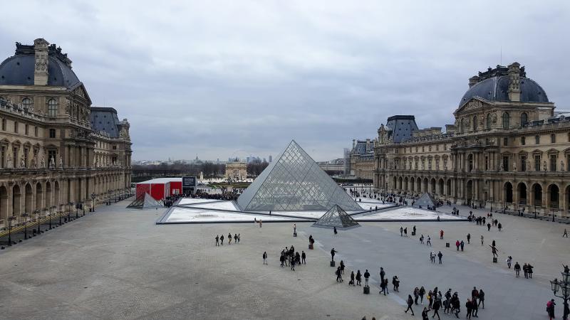 Visiting the Louvre Museum
