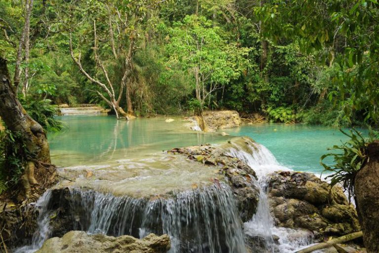 Kuang Si Waterfalls, Laos - wired2theworld