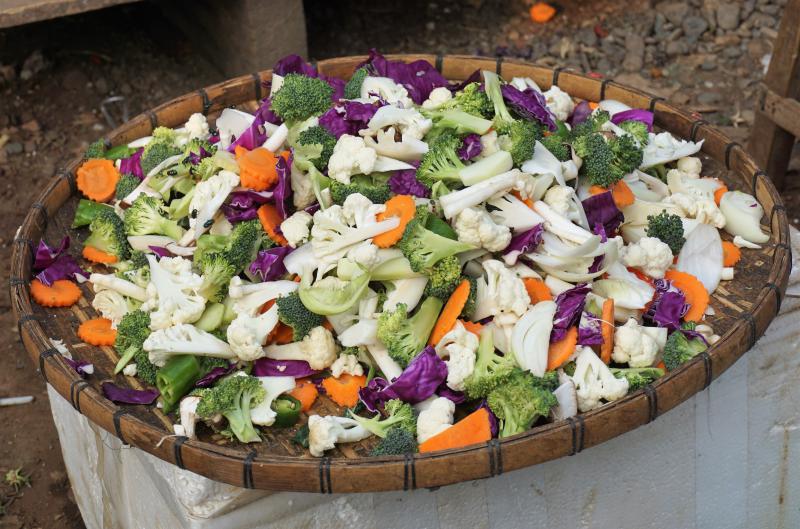 Beautiful produce at the Luang Prabang Morning Market