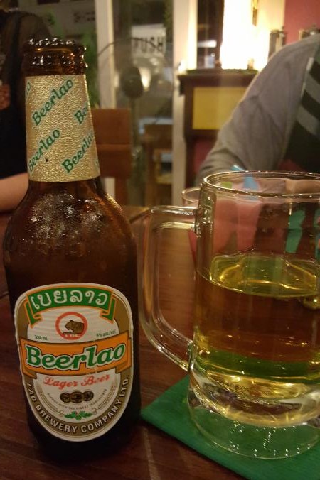 The local beer, Beer Lao