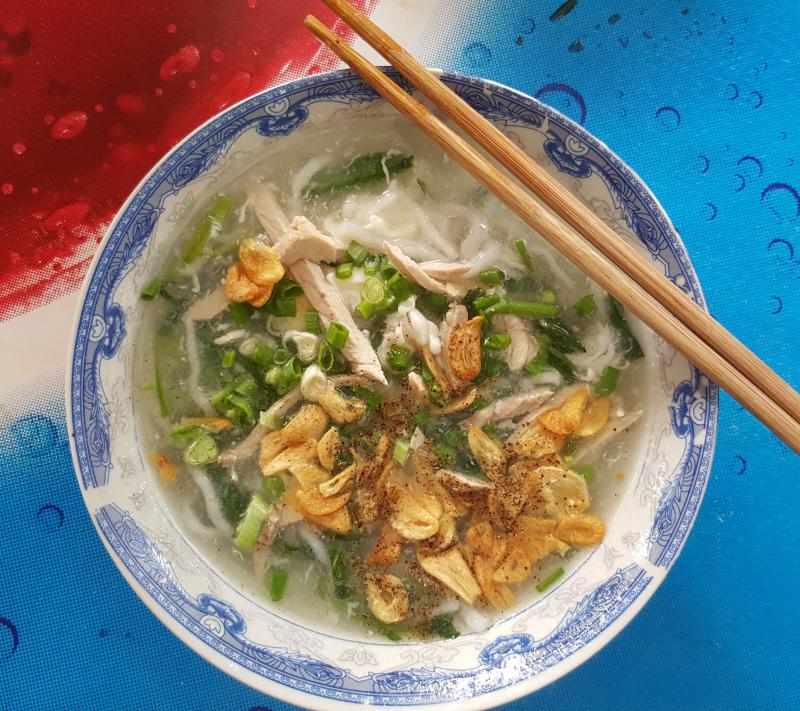 Breakfast Noodles in Luang Prabang