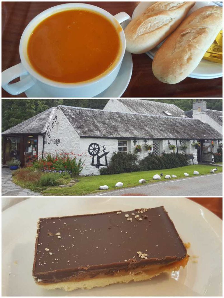 Lunch in Glencoe at Crafts and Things
