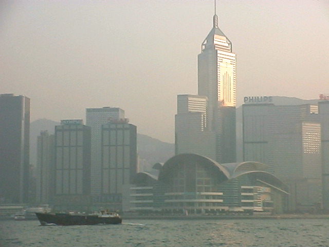 Hong Kong Harbor early 1999
