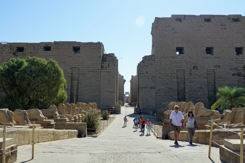 Entrance to Karnak Temple