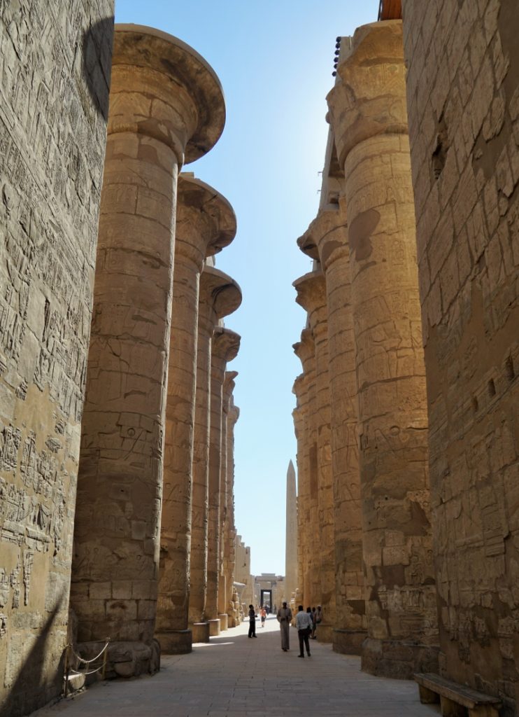 At Karnak Temple