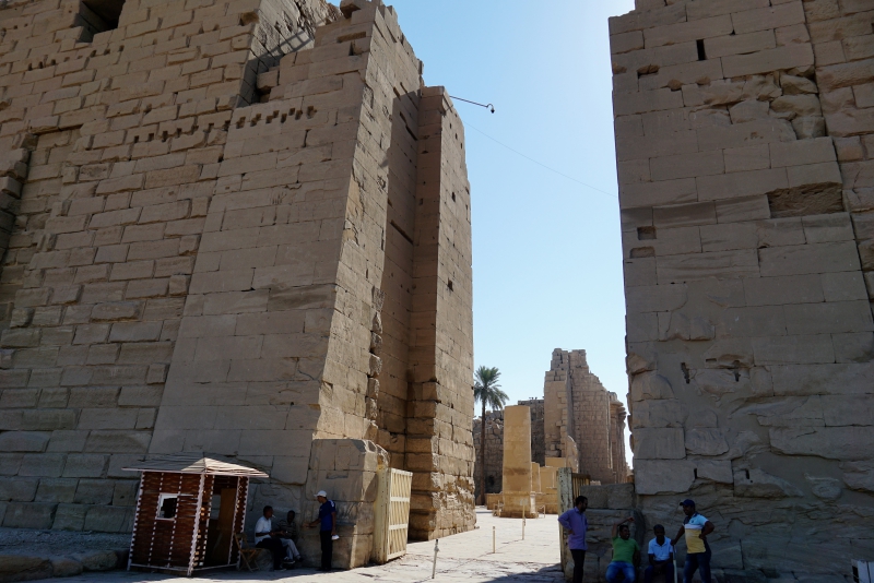 Entrance to Karnak Temple