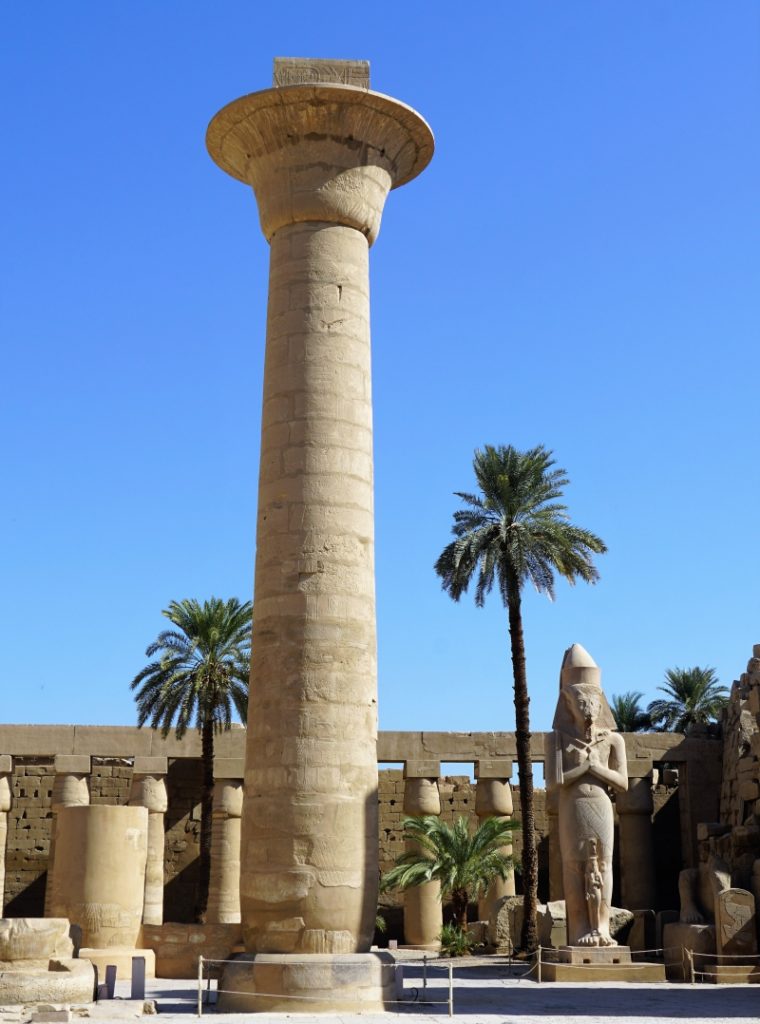 At Karnak Temple