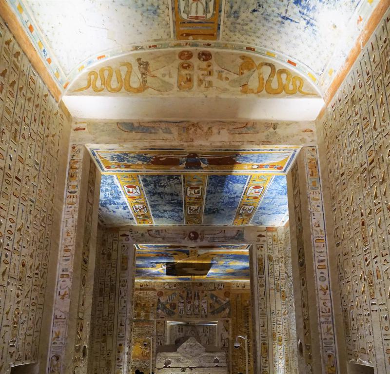 Ceiling of the Tomb of Ramses IV