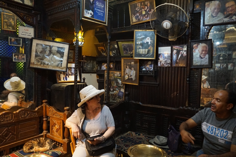 El Fishawy, a restaurant inside the Khan al Khalili Bazaar