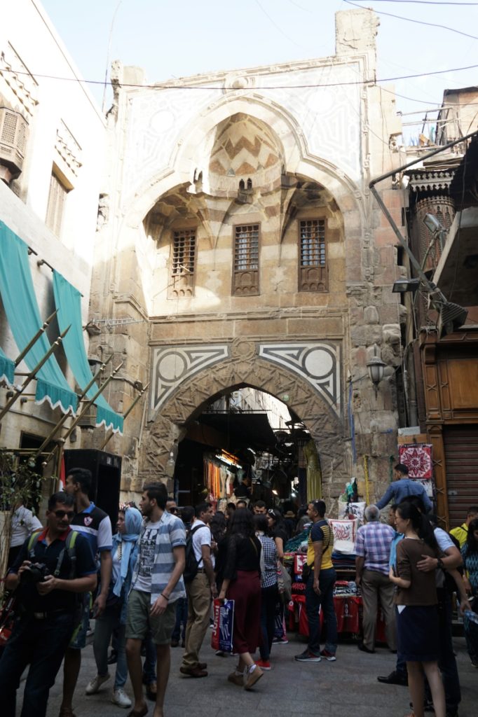Inside the Khan al Khalili Bazaar