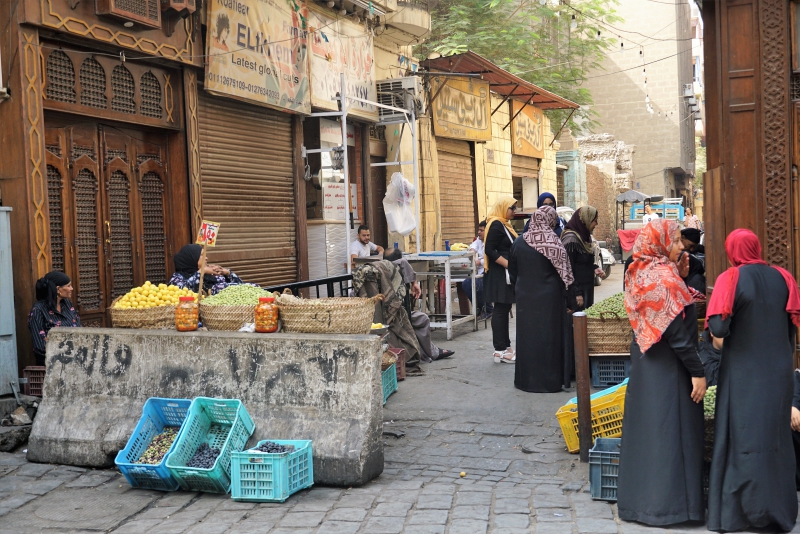 In the market in Cairo