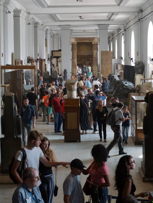 Inside the Egyptian Museum