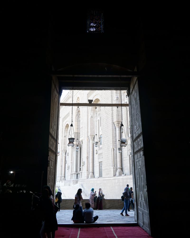 Doorway in the Mosque and Madrassa of Sultan Hassan