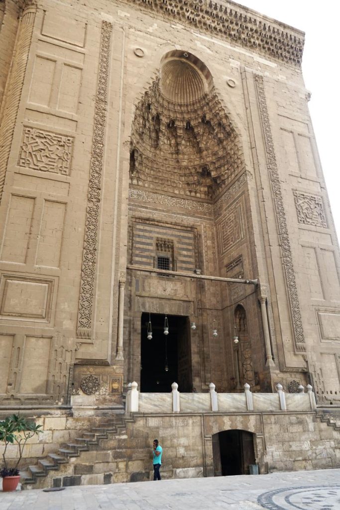 Exterior Doorway in the Mosque and Madrassa of Sultan Hassan