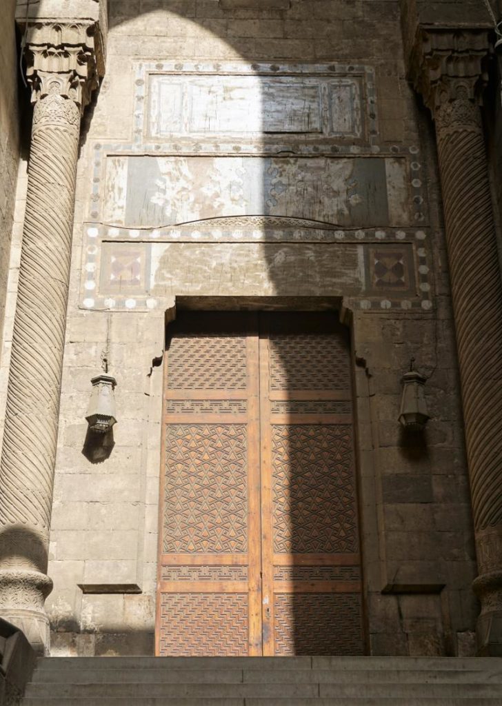 Doorway in the Mosque and Madrassa of Sultan Hassan