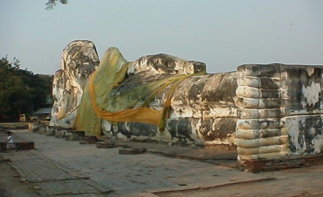 Giant Buddha in Ayuthaya