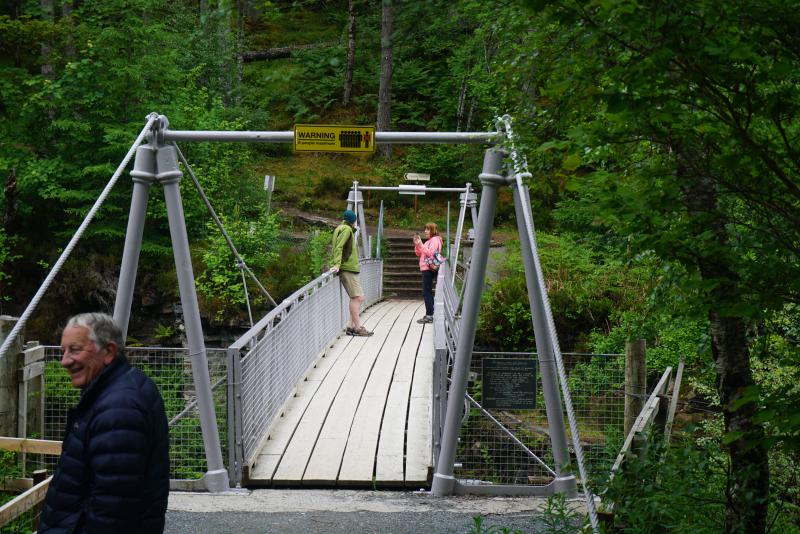 Bridge at Corrieshalloch Gorge