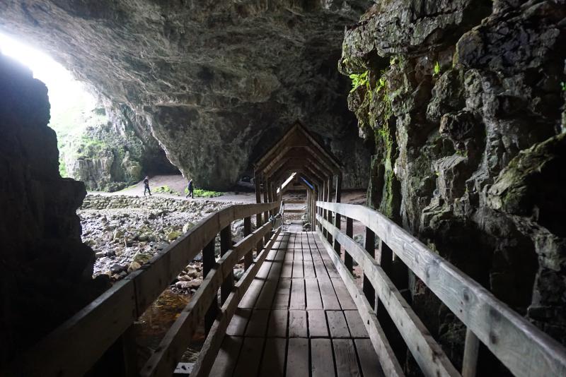Inside Smoo Cave