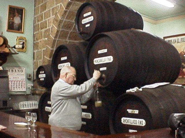 Sherry in Cadiz Spain